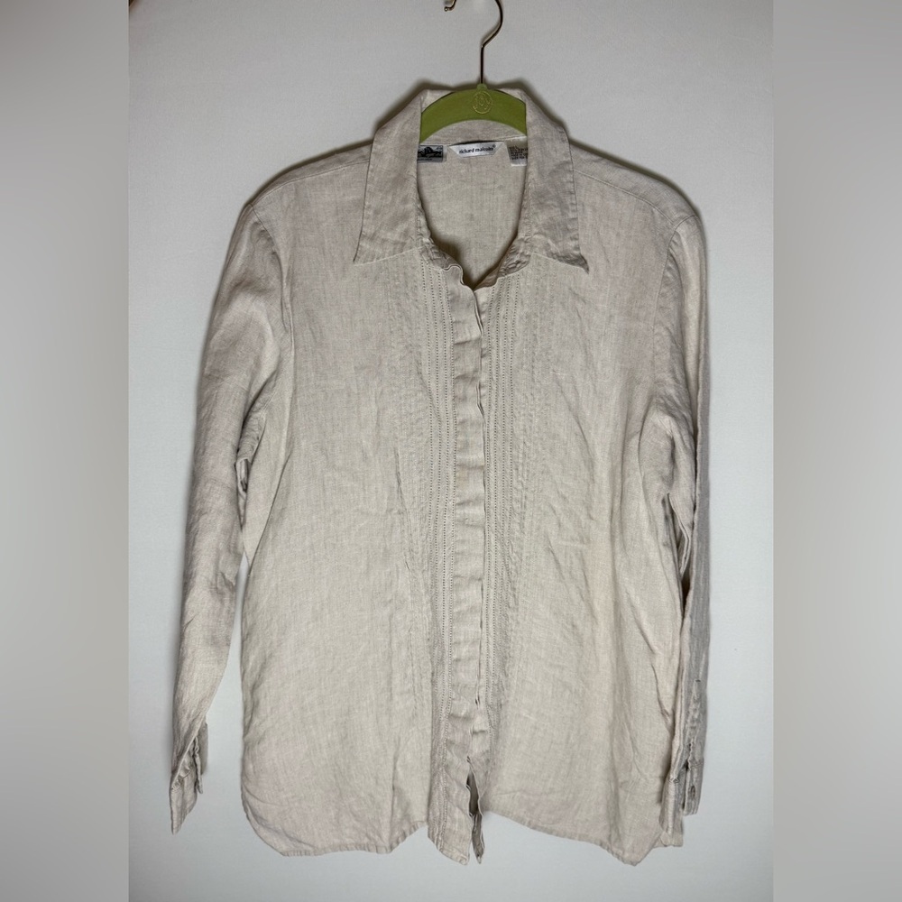 Richard Malcolm Irish Linen button up • Women’s large